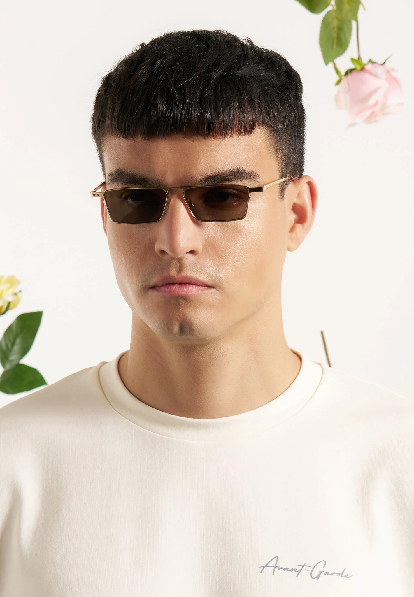 L‘Art - Cotton T-Shirt - Cream - Image 3