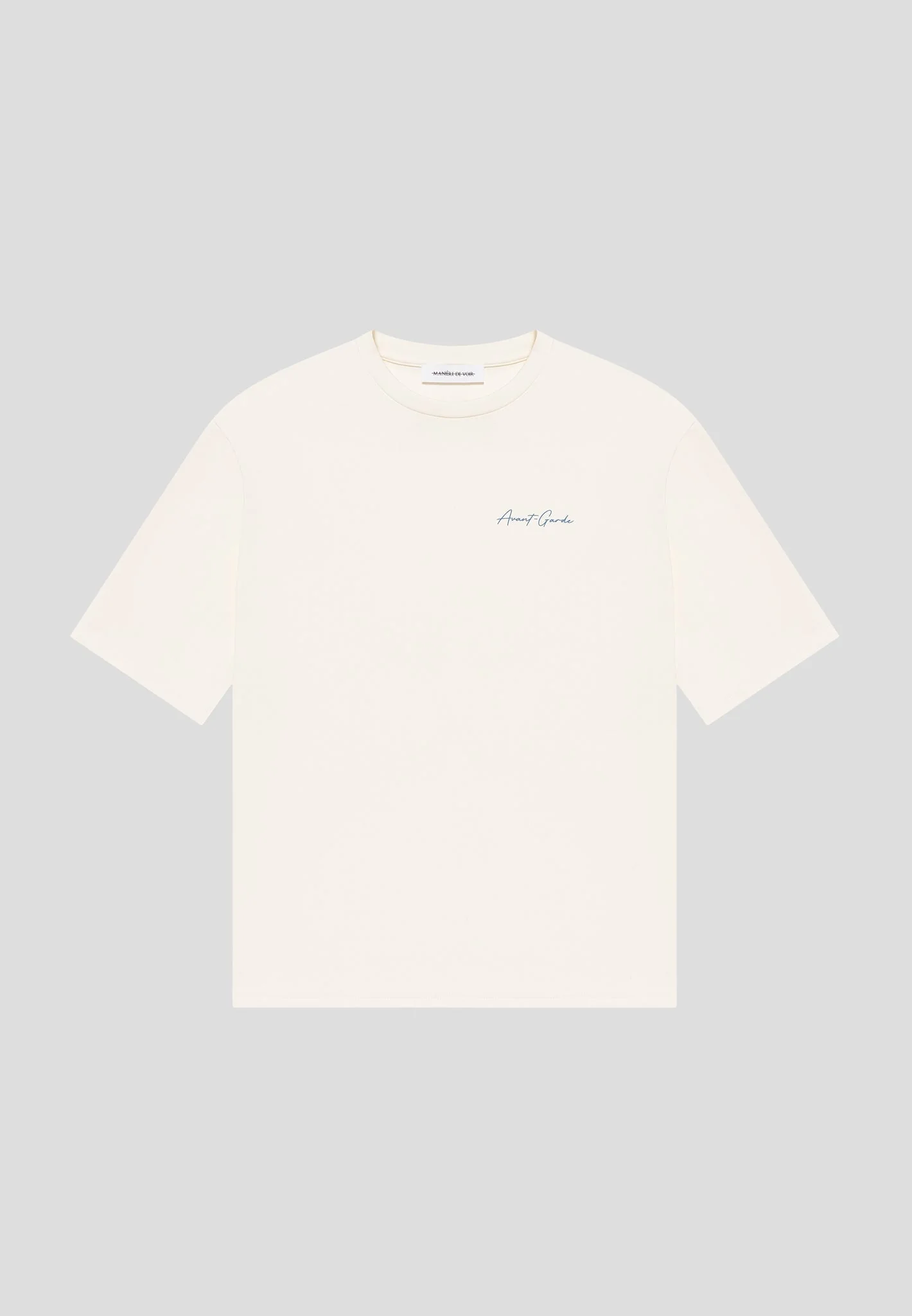 L‘Art - Cotton T-Shirt - Cream - Image 5