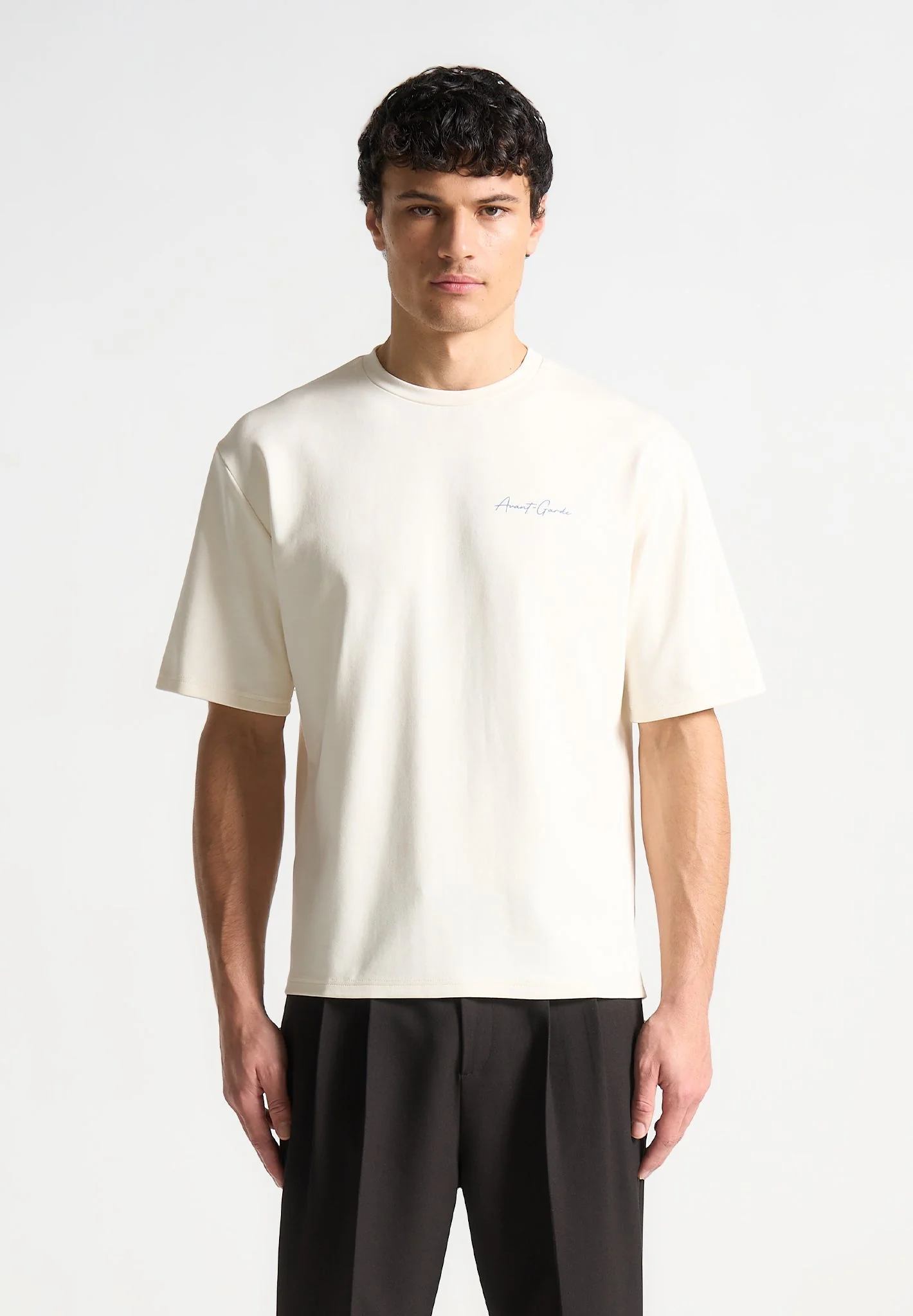 L‘Art - Cotton T-Shirt - Cream - Image 9