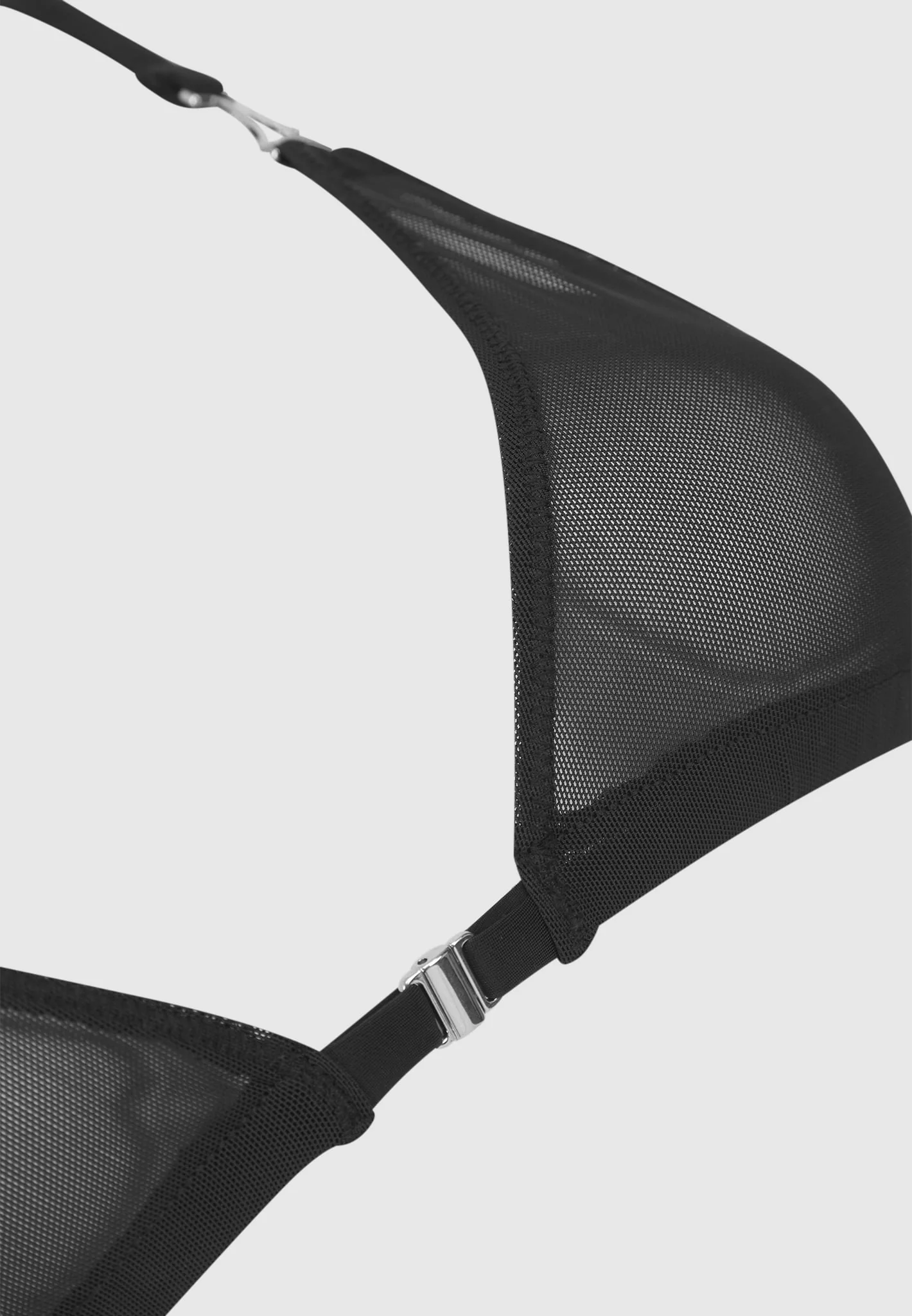 Mesh Bralette - Black - Image 7