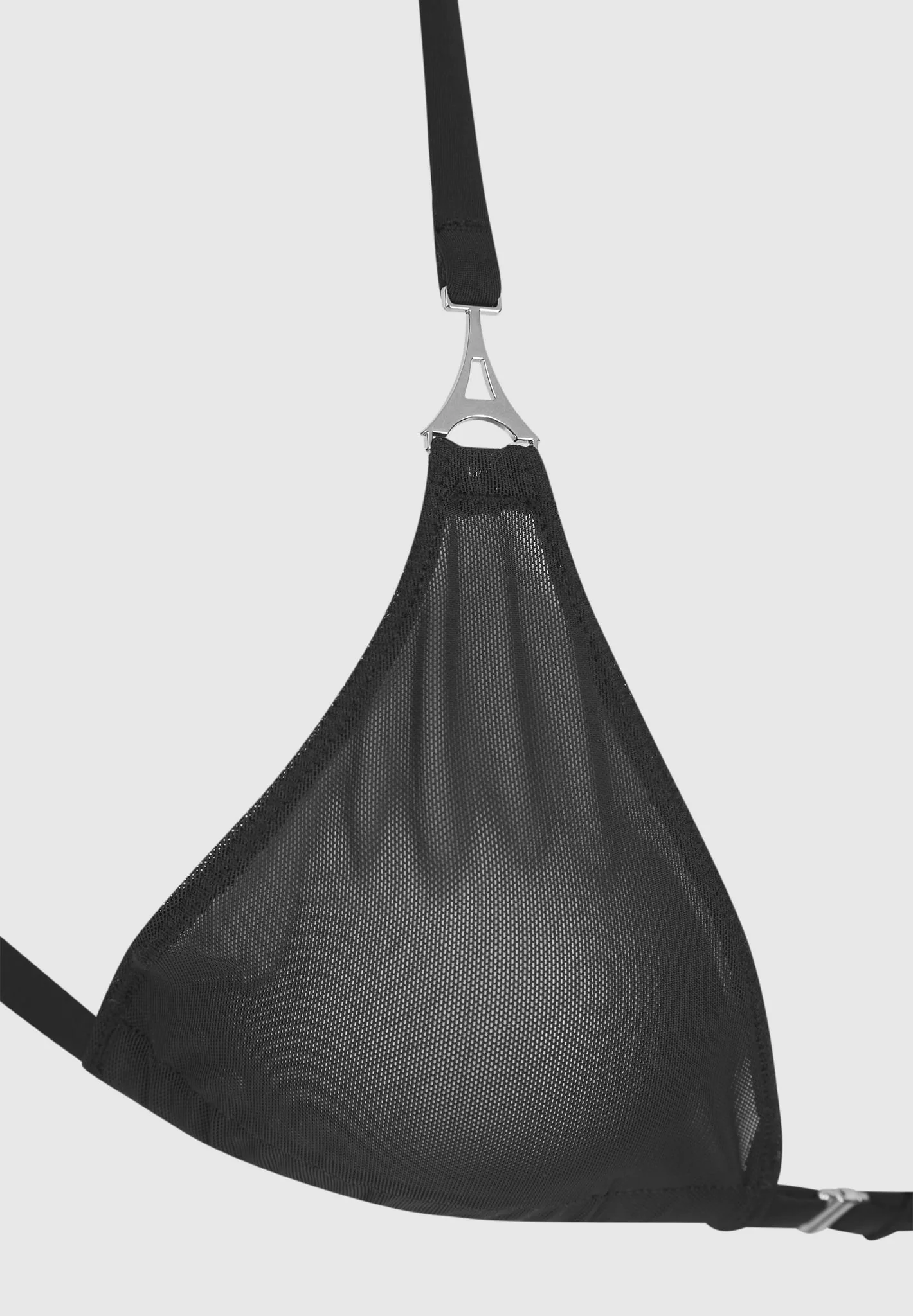 Mesh Bralette - Black - Image 8