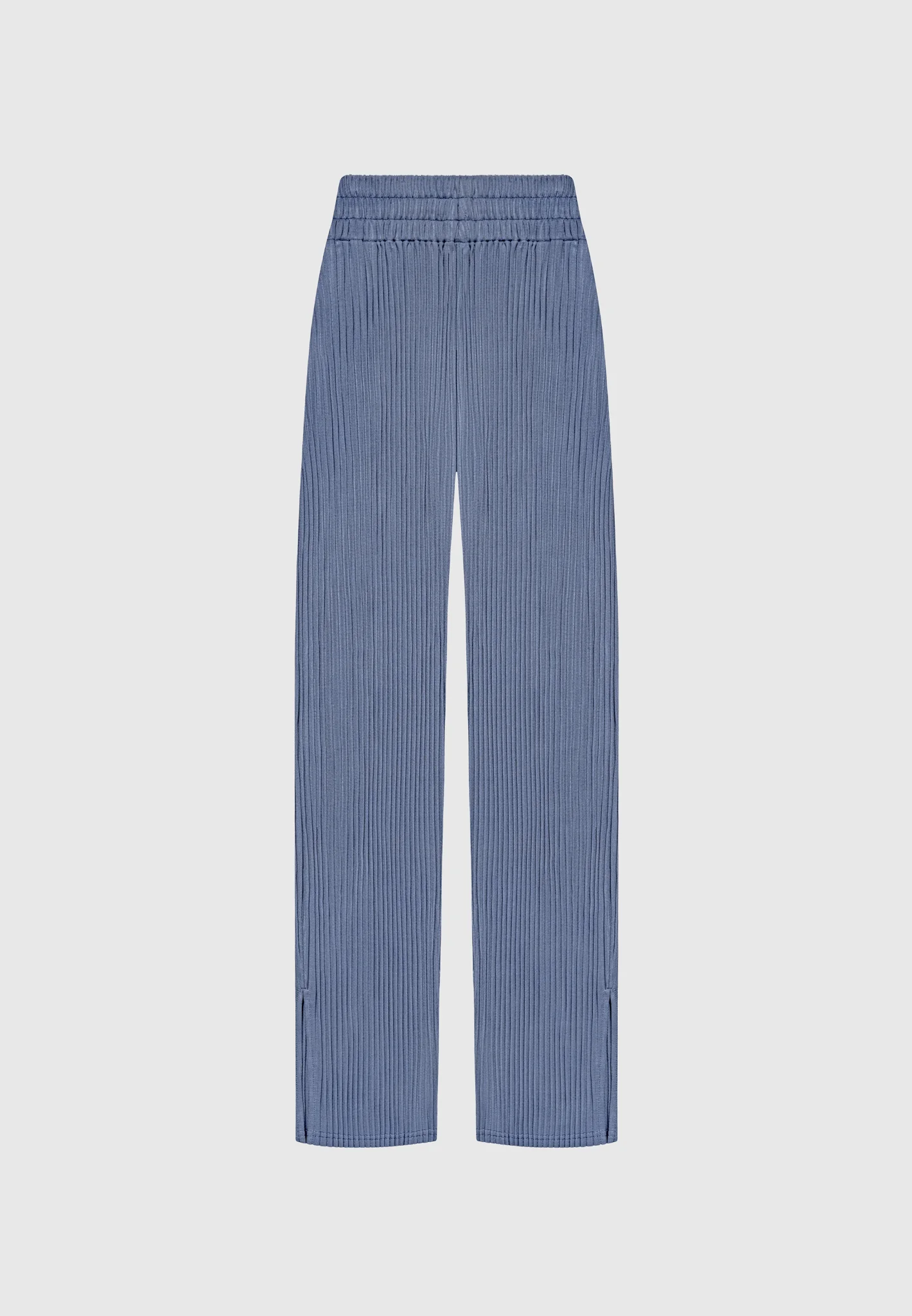 Lila - Pleated Trousers - Steel Blue - Image 5