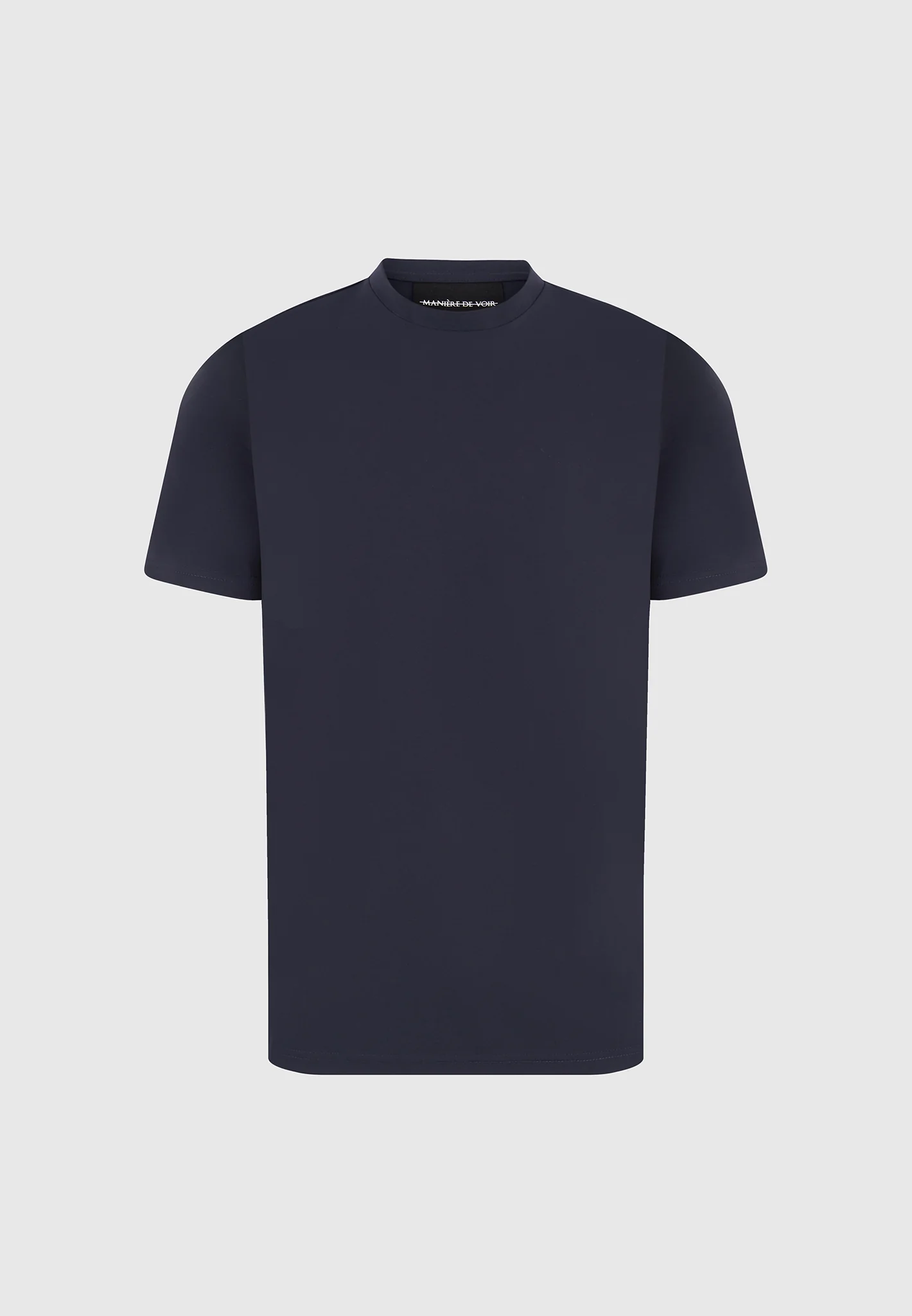 TS003 - Fitted Luxe T-Shirt - Navy - Image 5