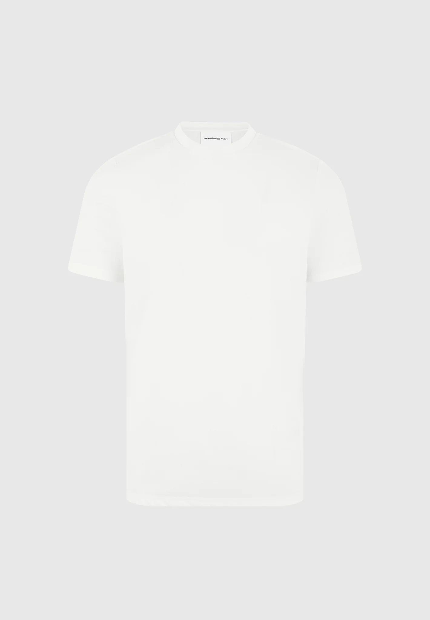 TS003 - Fitted Luxe T-Shirt - White - Image 5